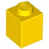 Lego® 100 pièces 3005 Brick 1x1 Part Basic Bricks 100 Jaune