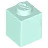 Lego® 100 pièces 3005 Brick 1x1 Part Basic Bricks 100 Clair Aqua