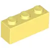 Lego® 1 pièce 3622 Brick 1x3 Part Basic Bricks 1 Light Light Yellow