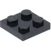 Lego® 2x2 panneaux 3022 - 1 pièce noir