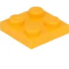 Lego® 2x2 plaques 3022 - 10 pièces Light light orange
