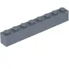 Lego® 1 pièce 3008 Brick 1x8 Part Basic Bricks 1 Sombre Gris Bleuâtre