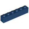 Lego® 1 pièce 3009 Brick 1x6 Part Basic bricks 1 dark blue