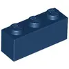 Lego® 1 pièce 3622 Brick 1x3 Part Basic bricks 1 dark blue