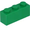 Lego® 10 pièces 3622 Brick 1x3 Part Basic Bricks 10 Green