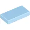 Lego® 1x2 carreaux 3069 - 1 pièce bleu clair