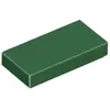 Lego® 1x2 carreaux 3069 - 1 pièce vert foncé