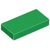 Lego® 1x2 carreaux 3069 - 10 pièces vert