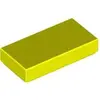 Lego® 1x2 tuiles 3069 - 10 pièces jaune fluo