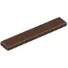 Lego® 1x6 carreaux 6636 - 50 pièces brun foncé