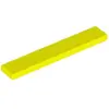 Lego® 1x6 carreaux 6636 - 1 pièce jaune fluo