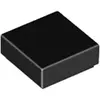 Lego® 1x1 carreaux 3070 - 50 pièces noir