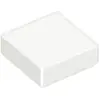 Lego® 1x1 carreaux 3070 - 50 pièces blanc