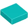 Lego® 1x1 carreaux 3070 - 100 pièces turquoise foncé
