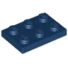 Lego® 2x3 panneaux 3021 - 1 pièce bleu foncé