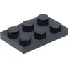 Lego® 2x3 plaques 3021 - 10 pièces noir