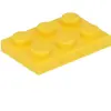 Lego® 2x3 plaques 3021 - 100 pièces jaune