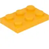 Lego® 2x3 plaques 3021 - 10 pièces Light light orange