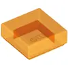 Lego® 1x1 tuiles 3070 - 100 pièces Trans - Orange