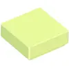 Lego® 1x1 carreaux 3070 - 10 pièces jaune-vert