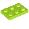 Lego® 2x3 panneaux 3021 - 1 pièce Lime