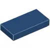 Lego® 1x2 carreaux 3069 - 250 pièces bleu foncé