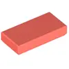 Lego® 1x2 carreaux 3069 - 50 pièces Coral