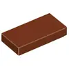 Lego® 1x2 carreaux 3069 - 1 pièce rouge-brun