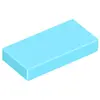 Lego® 1x2 carreaux 3069 - 1 pièce bleu azur moyen