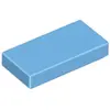 Lego® 1x2 carreaux 3069 - 1 pièce bleu moyen