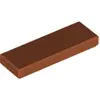 Lego® 1x3 carreaux 63864 - 1 pièce orange foncé