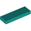 Lego® 1x3 carreaux 63864 - 1 pièce turquoise foncé