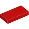 Lego® 1x2 carreaux 3069 - 50 pièces rouge