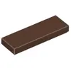 Lego® 1x3 carreaux 63864 - 10 pièces brun foncé