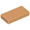 Lego® 1x2 carreaux 3069 - 50 pièces Nougat moyen