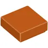 Lego® 1x1 carreaux 3070 - 50 pièces orange foncé