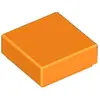 Lego® 1x1 carreaux 3070 - 1 pièce orange