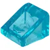 Lego® 1x1 brique inclinée 30° x 1 x 1 x 2/3 54200 - 1 pièce Trans - Bl...