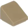 Lego® 1x1 brique inclinée 30° x 1 x 1 x 2/3 54200 - 250 pièces beige f...