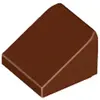 Lego® 1x1 brique inclinée 30° x 1 x 1 x 2/3 54200 - 1 pièce rouge-brun