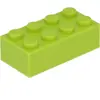 Lego® brique 2x4 3001 - 100 pièces Lime