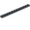 Lego® 1x12 plaques 60479 - 50 pièces noir