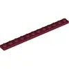 Lego® 1x12 plaques 60479 - 1 pièce rouge foncé