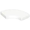 Lego® 2x2 carreaux coin rond 27925 - 50 pièces blanc