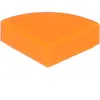 Lego® 1x1 carreaux coin rond 25269 - 50 pièces orange