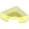 Lego® 1x1 carreaux coin rond 25269 - 50 pièces trans - vert fluo