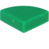 Lego® 1x1 carreaux coin rond 25269 - 50 pièces vert