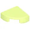 Lego® 1x1 Carreaux coin rond 25269 - 50 pièces jaune-vert