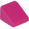 Lego® 1x1 brique inclinée 30° x 1 x 1 x 2/3 54200 - 100 pièces magenta