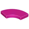 Lego® 2x2 carreaux coin rond 27925 - 100 pièces magenta